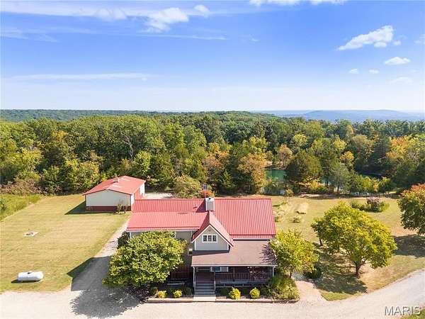 42.6 Acres of Recreational Land with Home for Sale in Hermann, Missouri