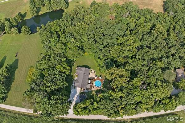 5 Acres of Land with Home for Sale in Edwardsville, Illinois