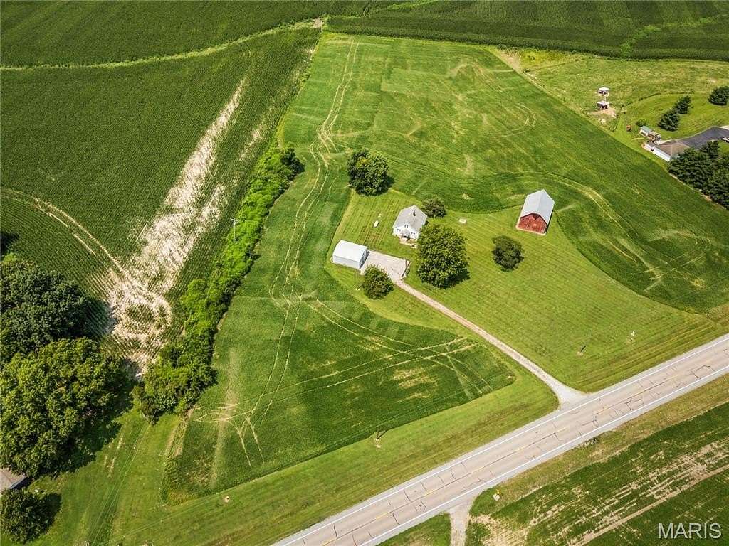 3.49 Acres of Land with Home for Sale in Waterloo, Illinois