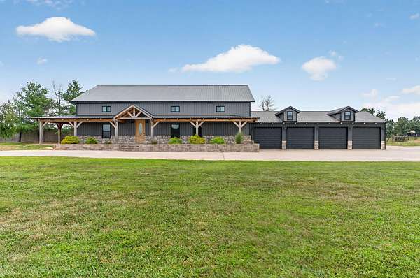 7.14 Acres of Land with Home for Sale in Ozark, Missouri