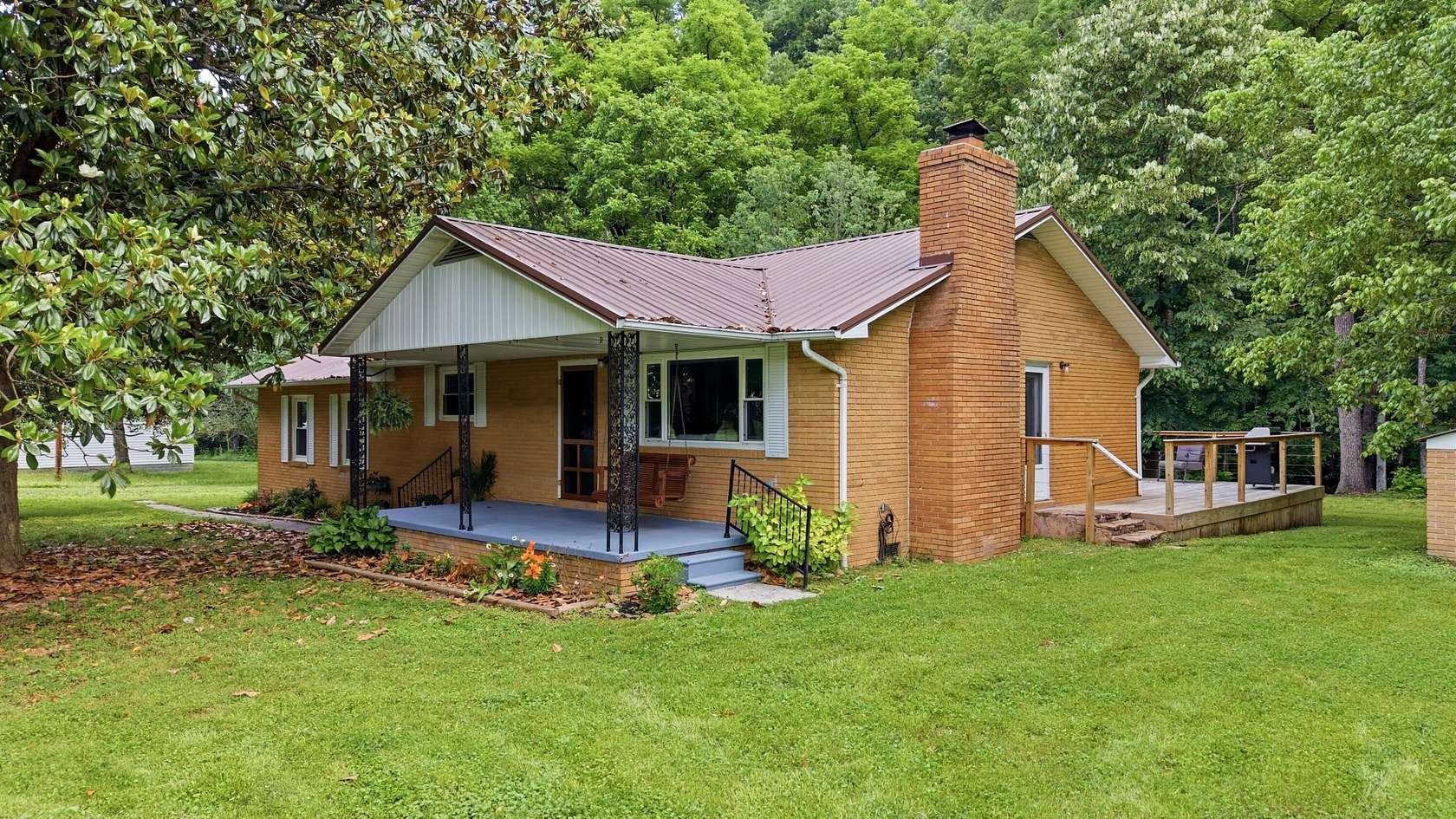 10.3 Acres of Land with Home for Sale in Hartford, Tennessee