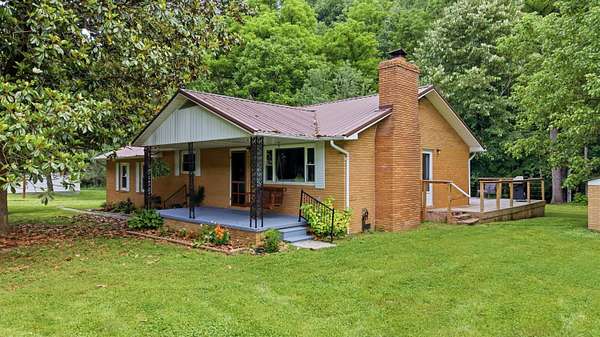 10.3 Acres of Land with Home for Sale in Hartford, Tennessee
