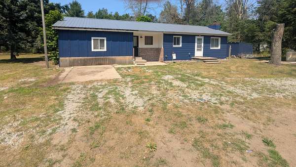 2.5 Acres of Land with Home for Sale in Baldwin, Michigan