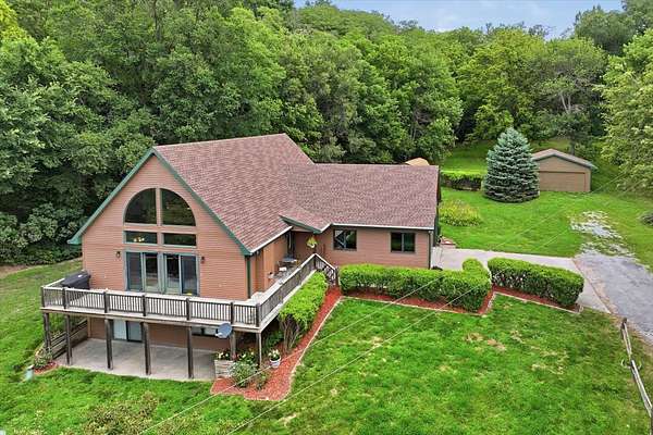 13.3 Acres of Land with Home for Sale in Rock Port, Missouri