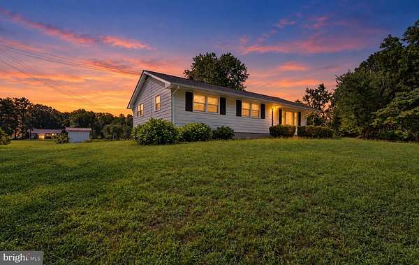 7.5 Acres of Land with Home for Sale in Fredericksburg, Virginia