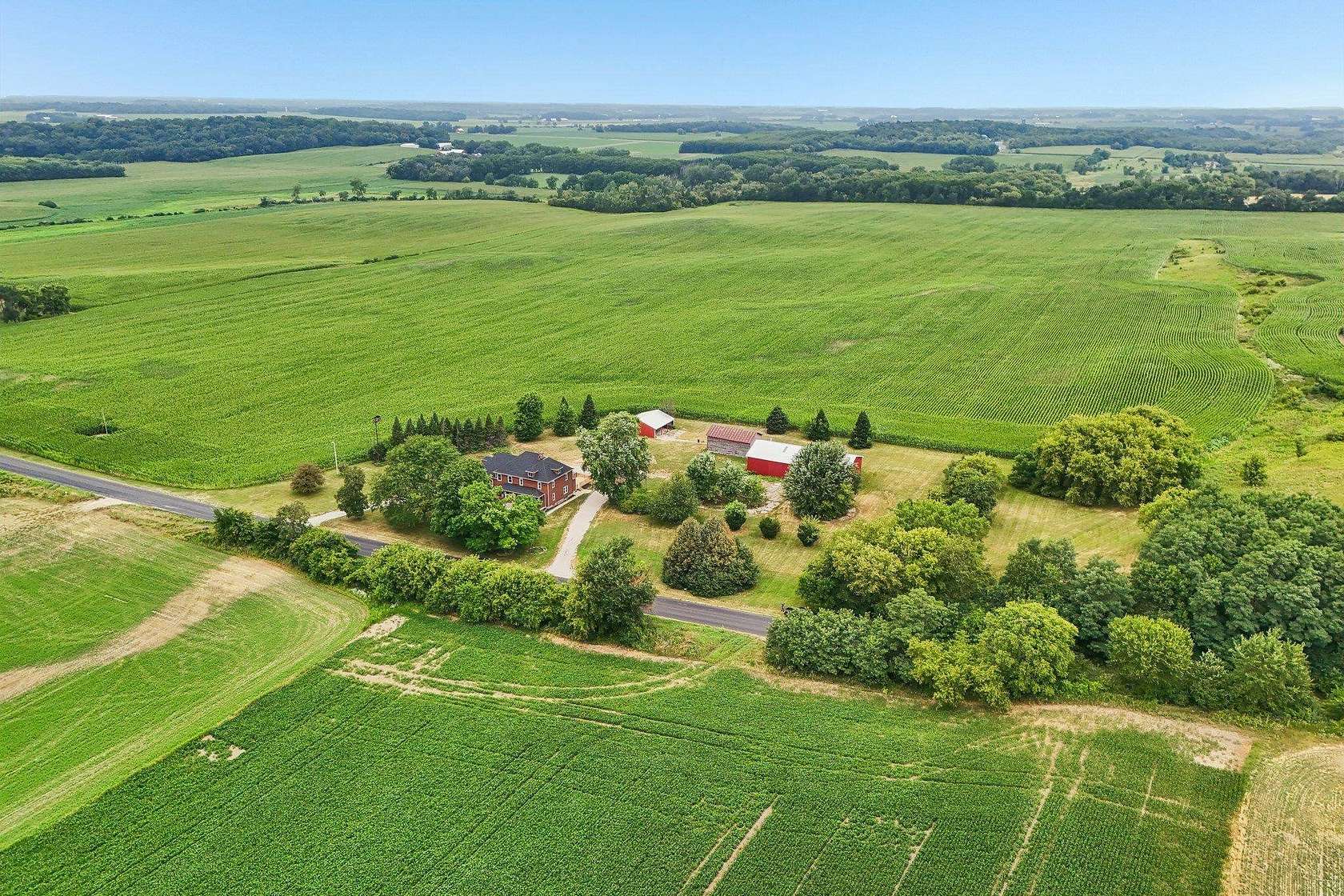 4.8 Acres of Land with Home for Sale in Waterloo, Wisconsin