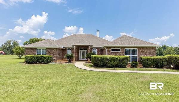 3.5 Acres of Land with Home for Sale in Bay Minette, Alabama