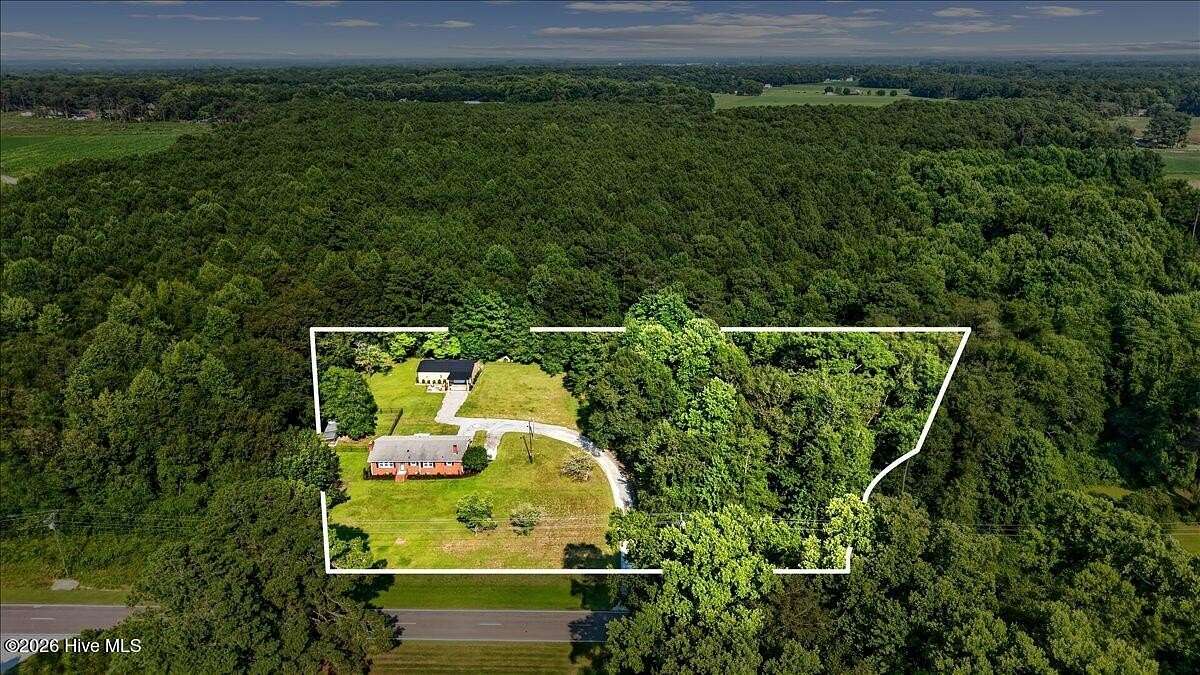 2.67 Acres of Land with Home for Sale in Snow Hill, North Carolina