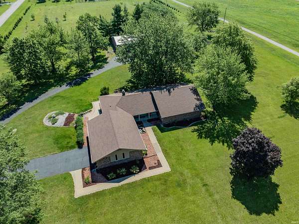 3.35 Acres of Land with Home for Sale in Hoagland, Indiana