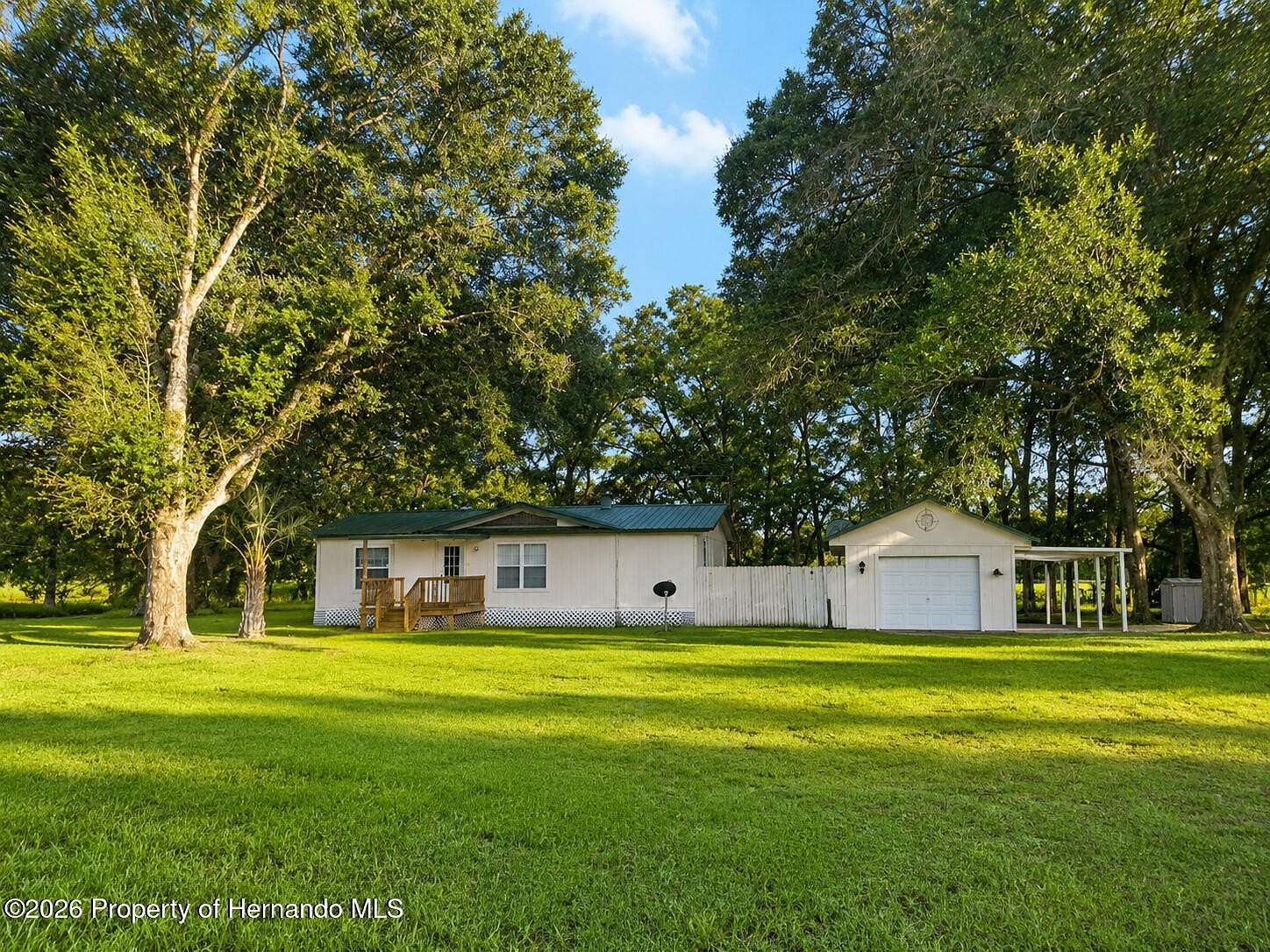 1.9 Acres of Land with Home for Sale in Brooksville, Florida