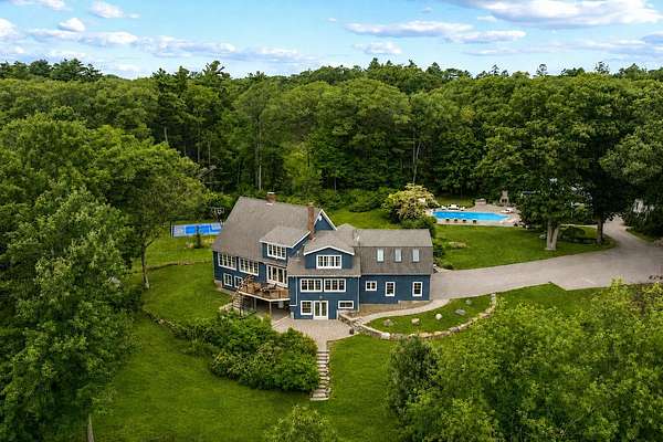 7.9 Acres of Land with Home for Sale in Cape Elizabeth, Maine