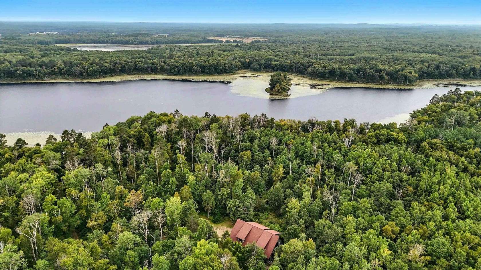 10 Acres of Land with Home for Sale in Crosslake, Minnesota
