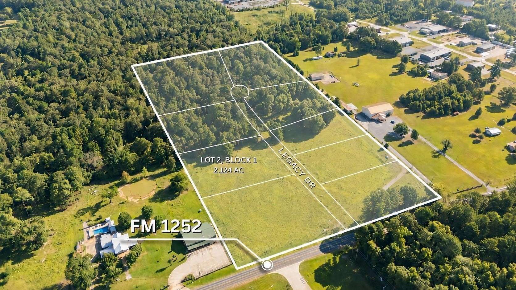 2.12 Acres of Commercial Land for Sale in Kilgore, Texas