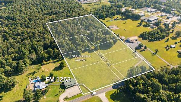 2.12 Acres of Commercial Land for Sale in Kilgore, Texas