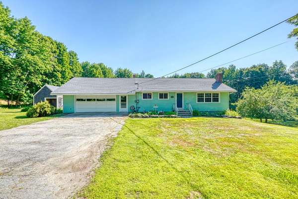 6.78 Acres of Land with Home for Sale in Vassalboro, Maine