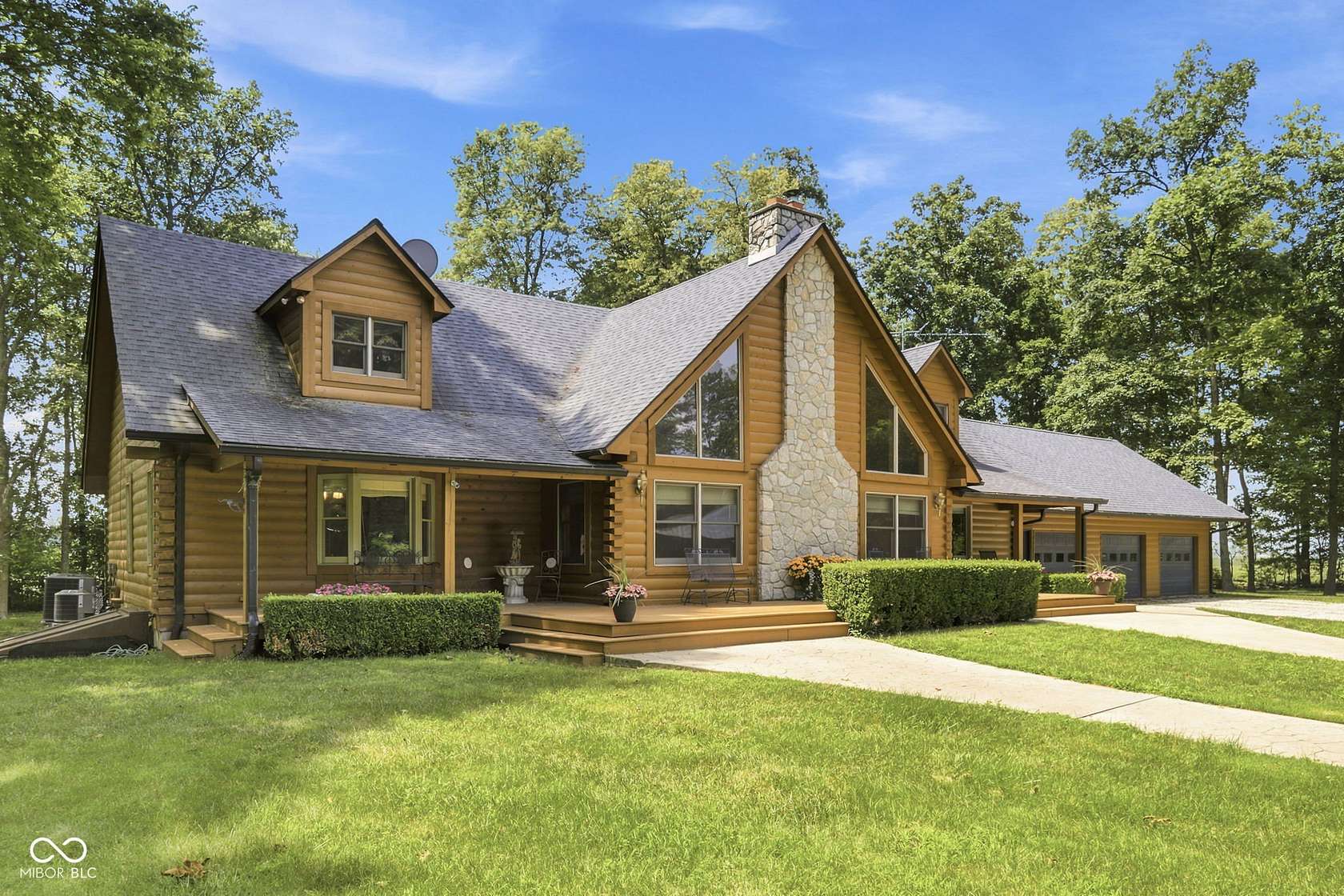 9 Acres of Land with Home for Sale in Manilla, Indiana