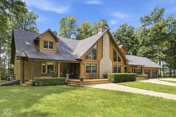 9 Acres of Land with Home for Sale in Manilla, Indiana