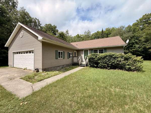 20 Acres of Recreational Land with Home for Sale in Germfask, Michigan
