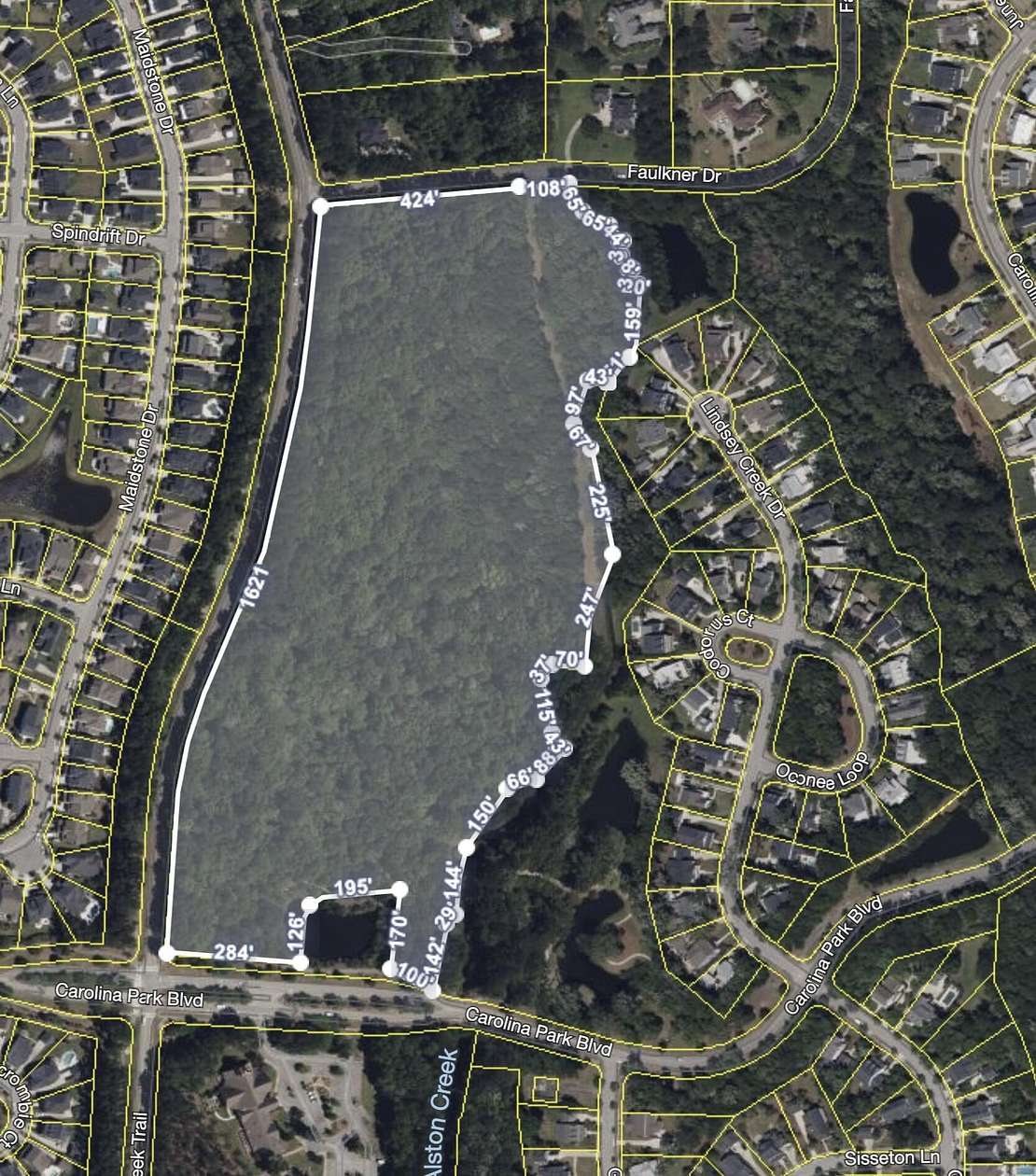 24.7 Acres of Recreational & Residential Land for Sale in Mount Pleasant, South Carolina