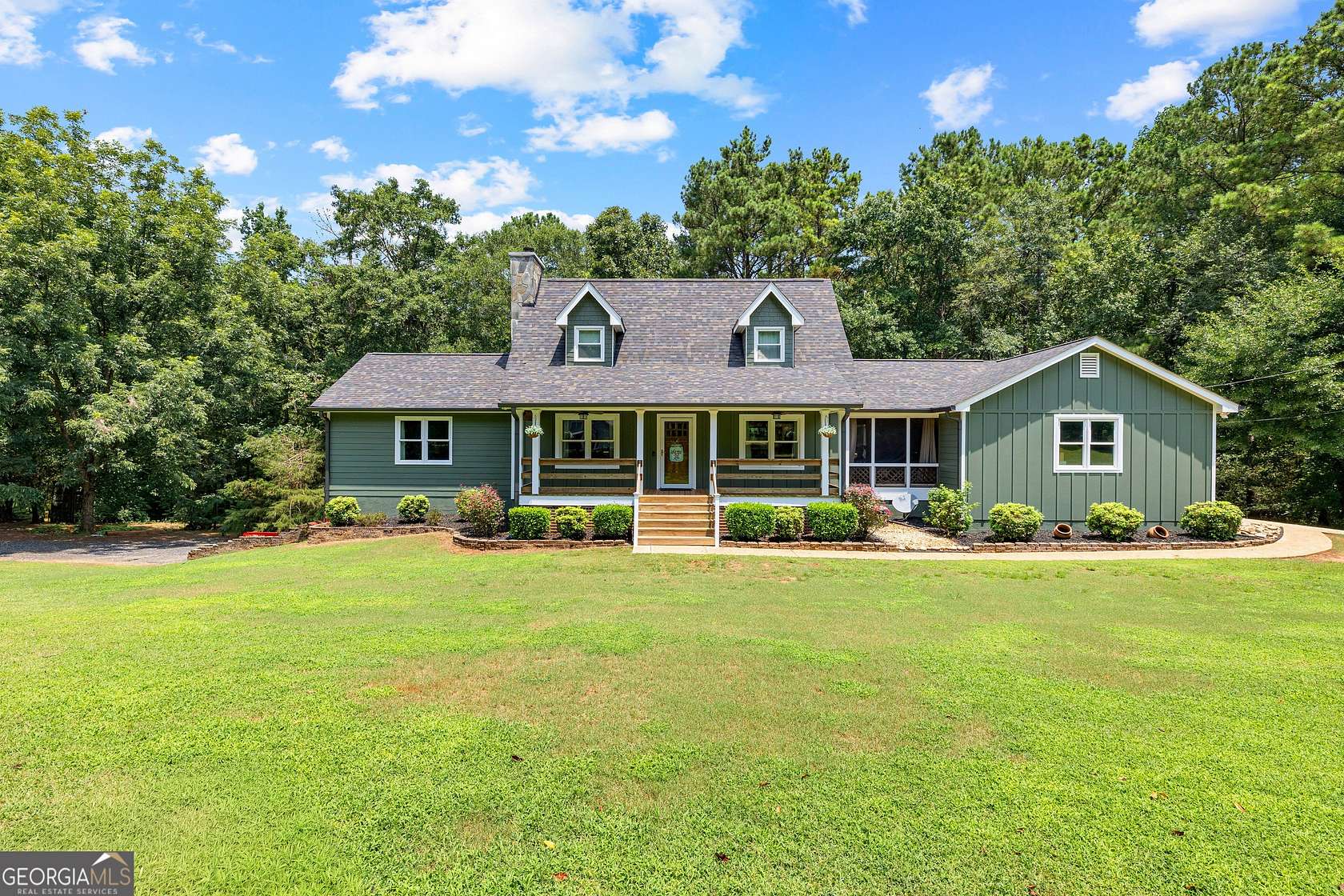 3.87 Acres of Land with Home for Sale in Moreland, Georgia