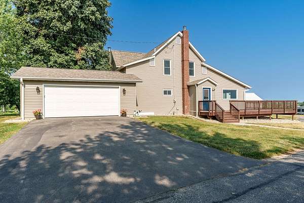 3 Acres of Land with Home for Sale in Evansville, Wisconsin