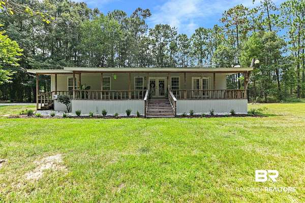 3 Acres of Land with Home for Sale in Stapleton, Alabama