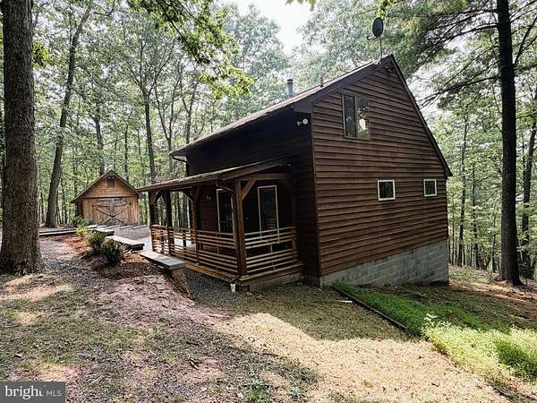 9.67 Acres of Land with Home for Sale in Levels, West Virginia
