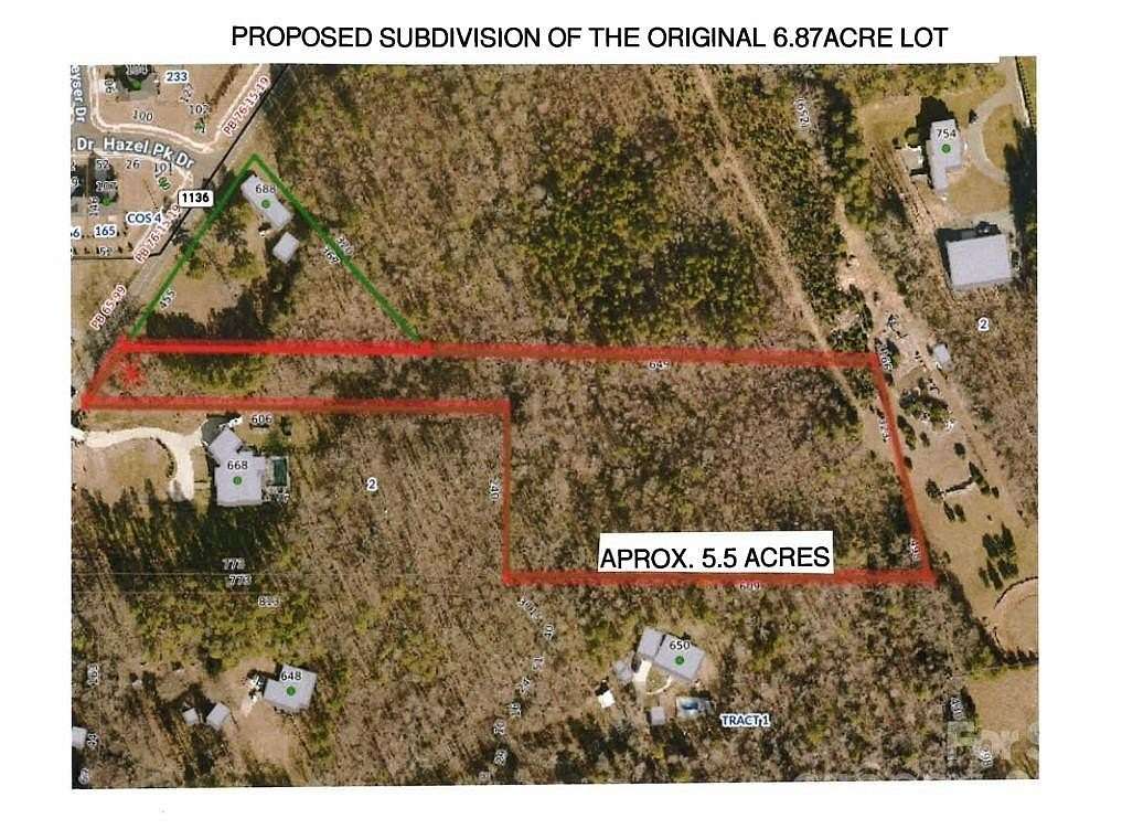 5.5 Acres of Residential Land for Sale in Mooresville, North Carolina