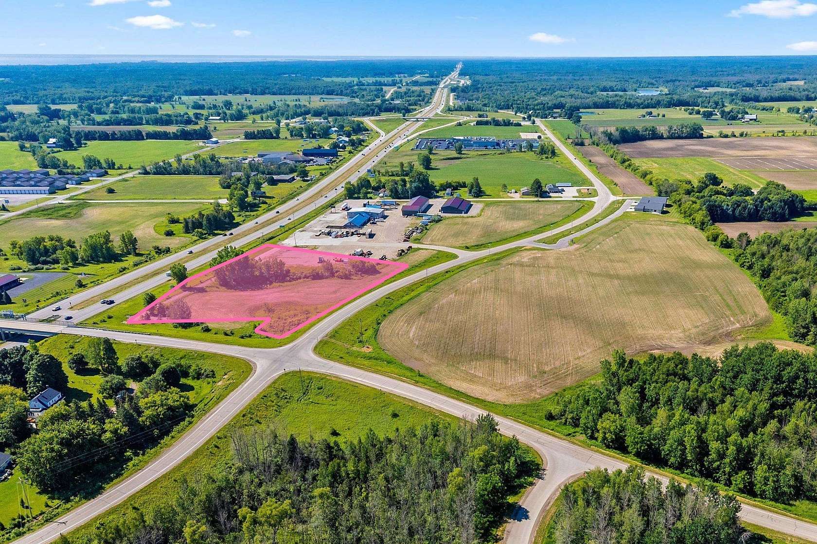 4.56 Acres of Commercial Land for Sale in Abrams, Wisconsin