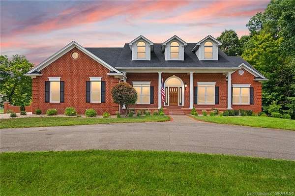 5 Acres of Land with Home for Sale in Floyds Knobs, Indiana