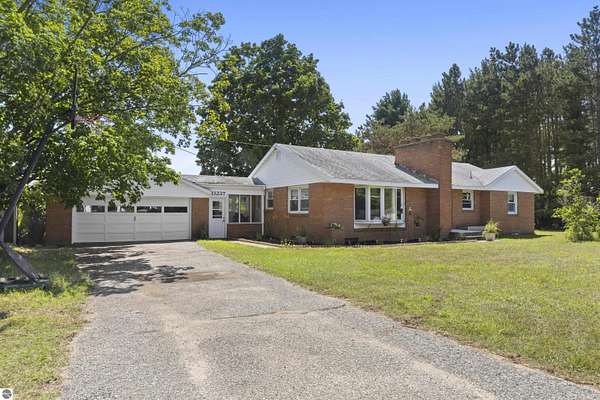 19.7 Acres of Land with Home for Sale in Beulah, Michigan