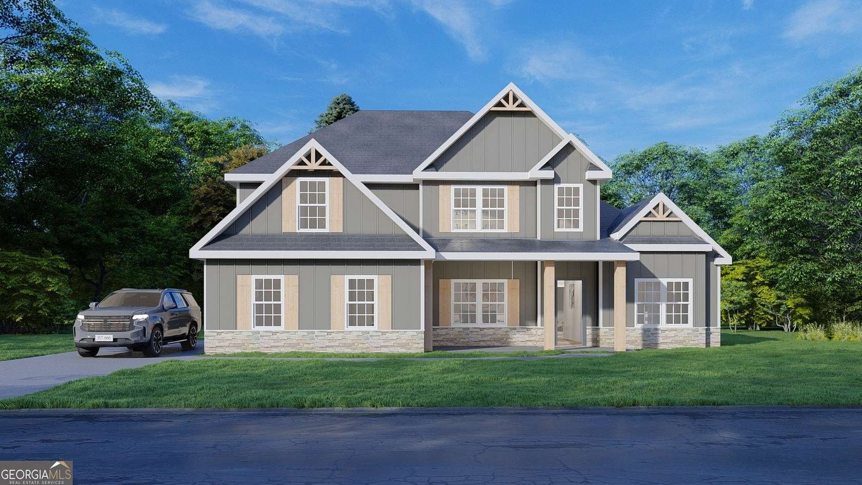 2.47 Acres of Land with Home for Sale in Fortson, Georgia