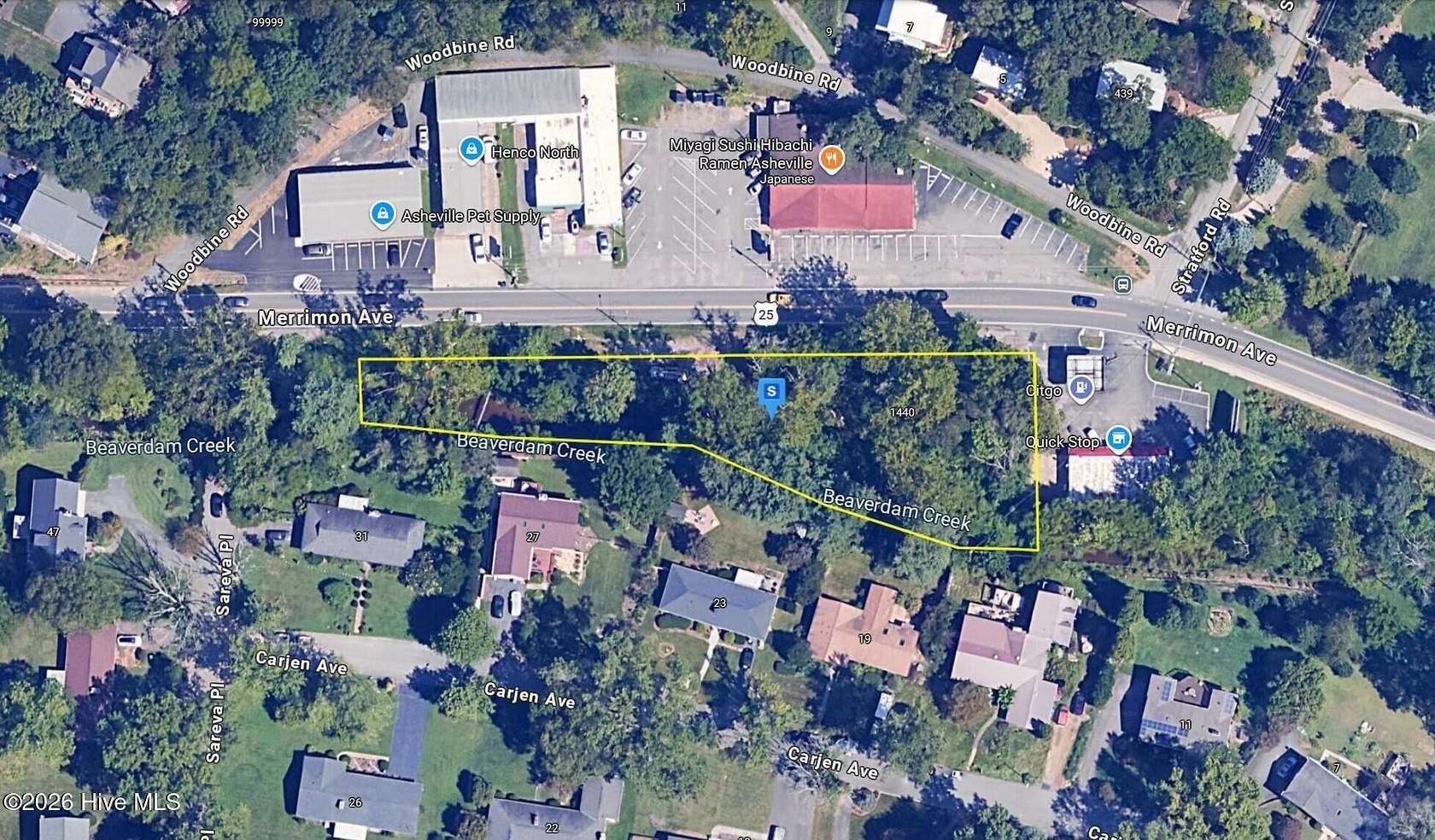 0.8 Acres of Commercial Land for Sale in Asheville, North Carolina