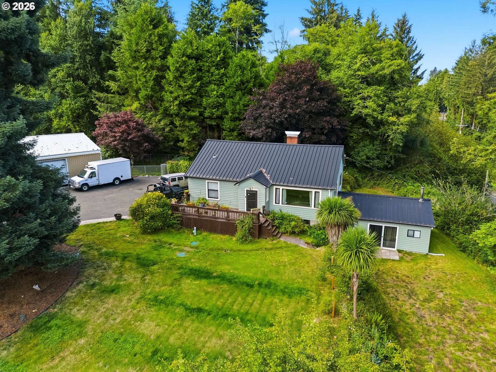 2.64 Acres of Land with Home for Sale in Astoria, Oregon