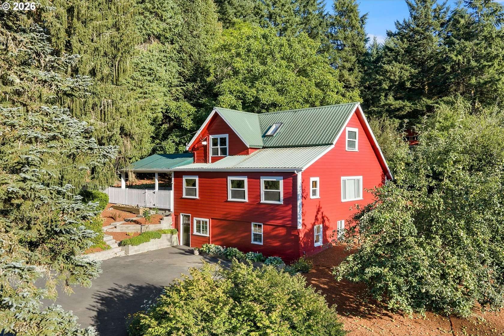 7.67 Acres of Land with Home for Sale in Amboy, Washington