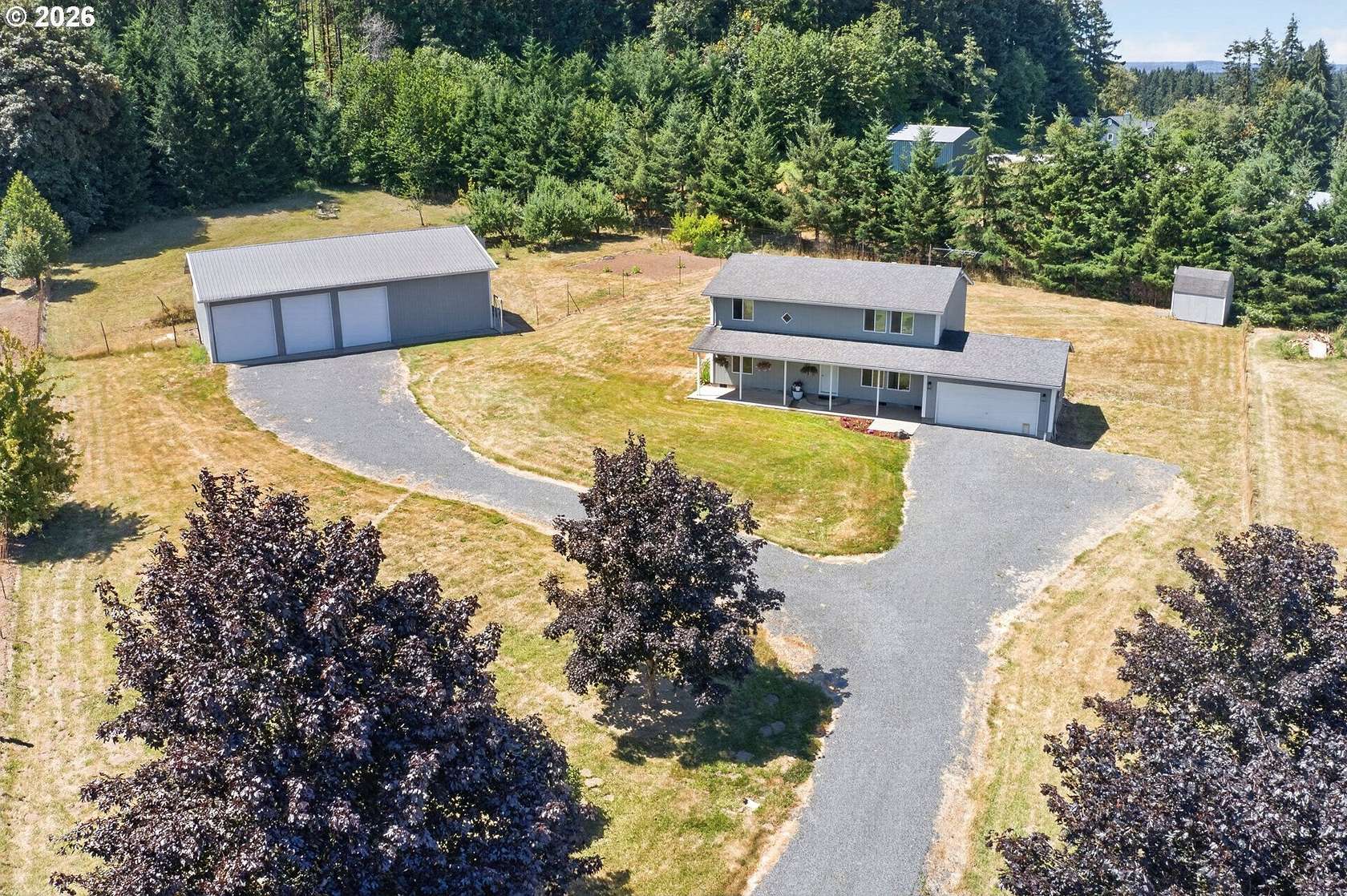 2 Acres of Land with Home for Sale in St. Helens, Oregon