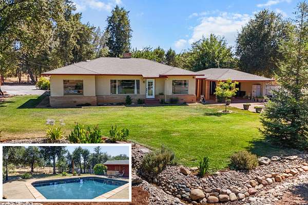 2 Acres of Land with Home for Sale in Redding, California