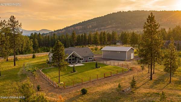 5.75 Acres of Land with Home for Sale in Rathdrum, Idaho