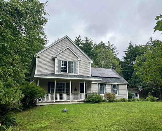 5 Acres of Land with Home for Sale in New Boston, New Hampshire