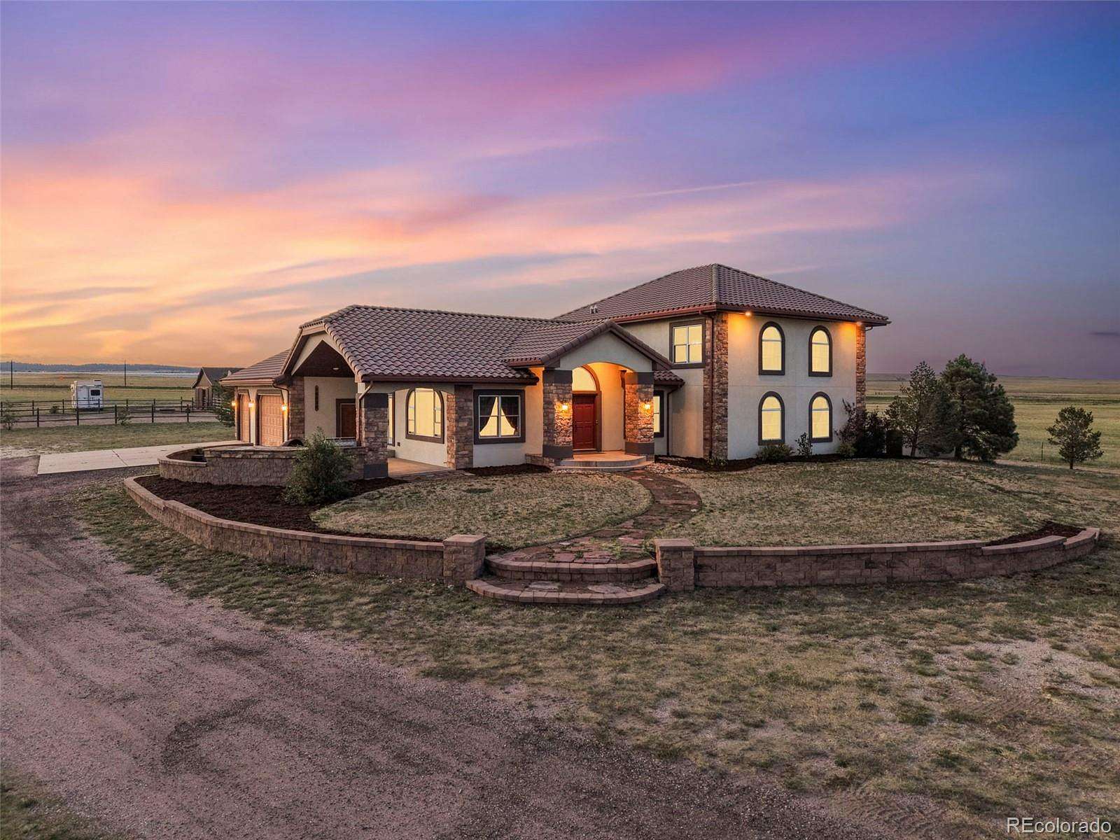35 Acres of Land with Home for Sale in Peyton, Colorado