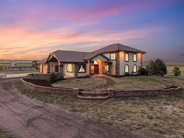 35 Acres of Land with Home for Sale in Peyton, Colorado