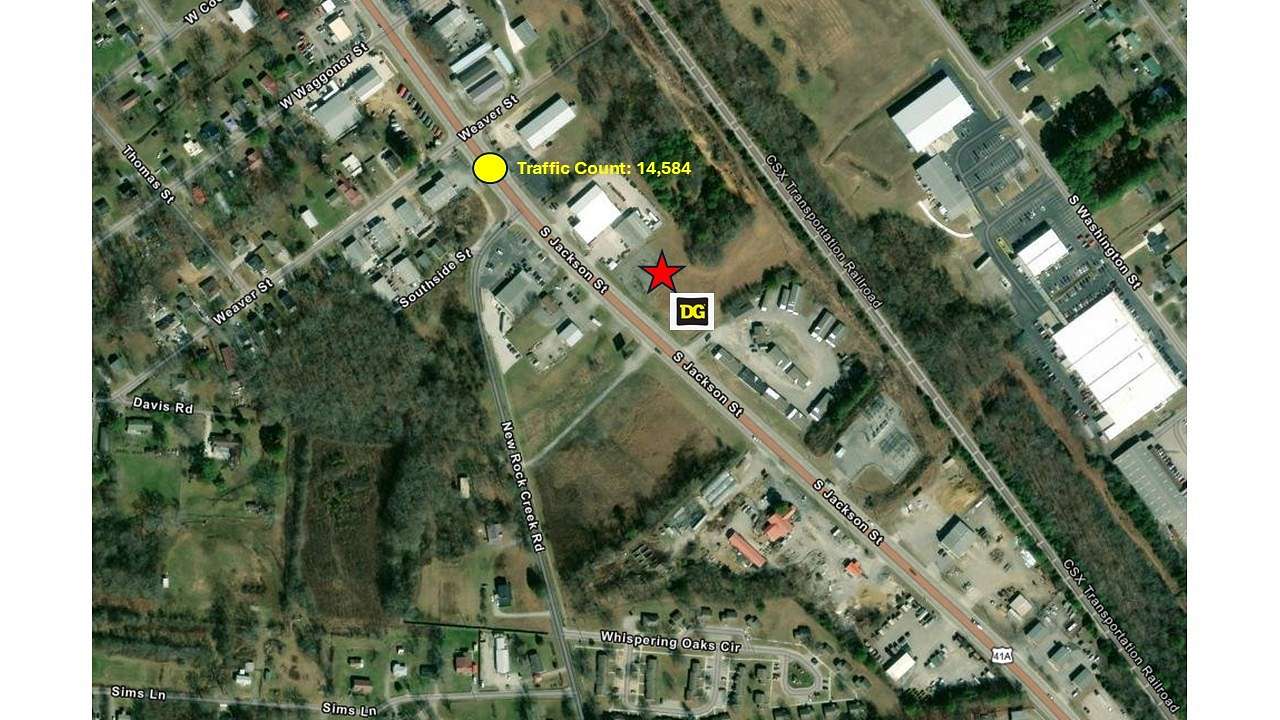 1.55 Acres of Commercial Land for Sale in Tullahoma, Tennessee