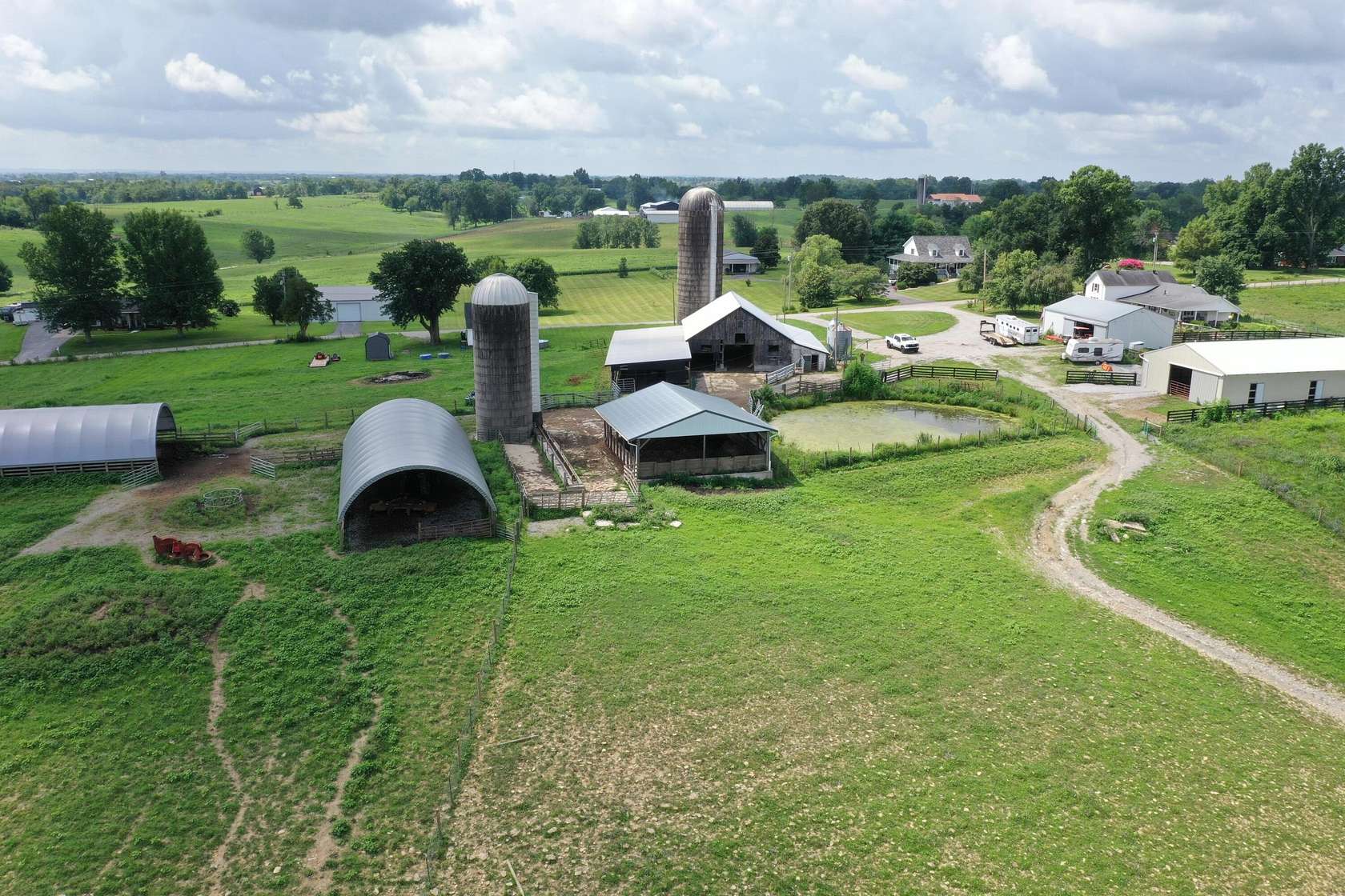 86 Acres of Agricultural & Residential Land for Sale in Harrodsburg, Kentucky
