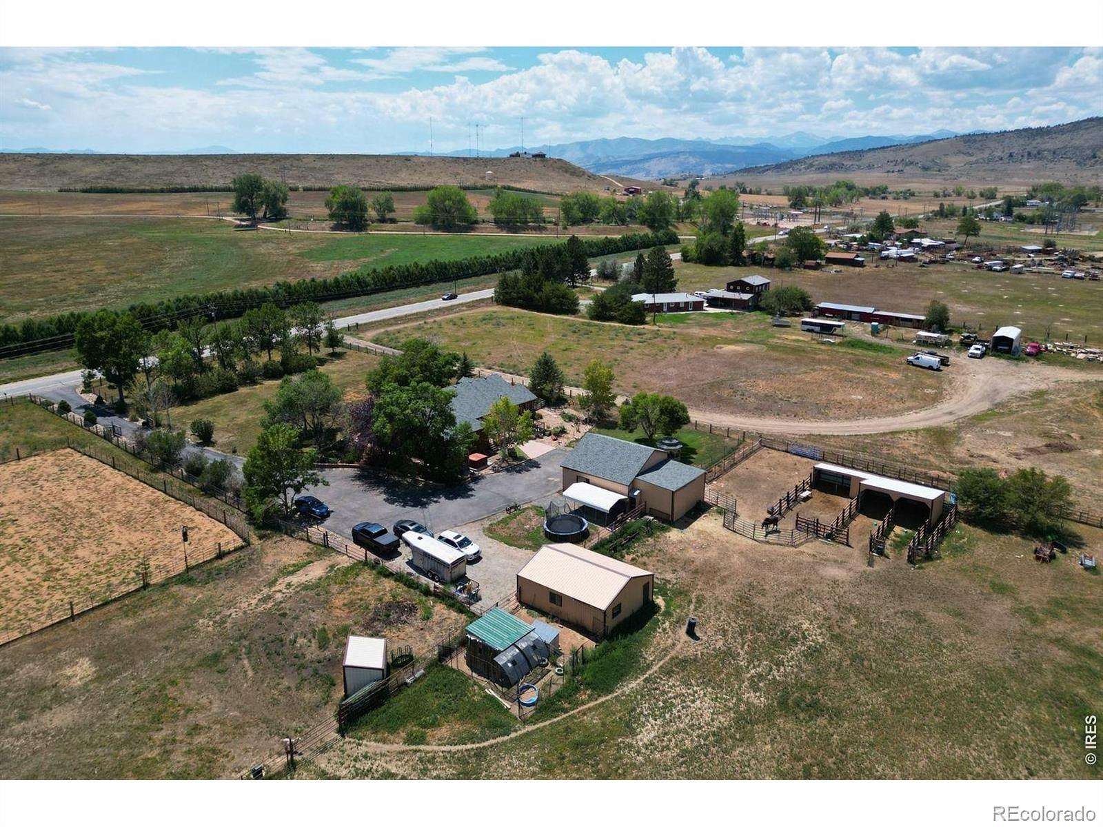 4.75 Acres of Land with Home for Sale in Longmont, Colorado