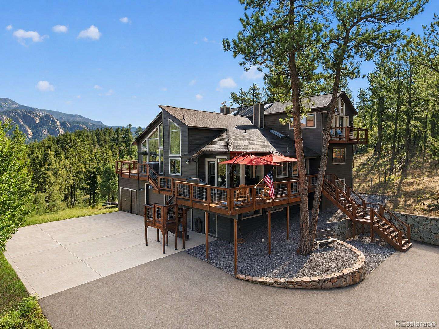3.26 Acres of Land with Home for Sale in Pine Grove, Colorado