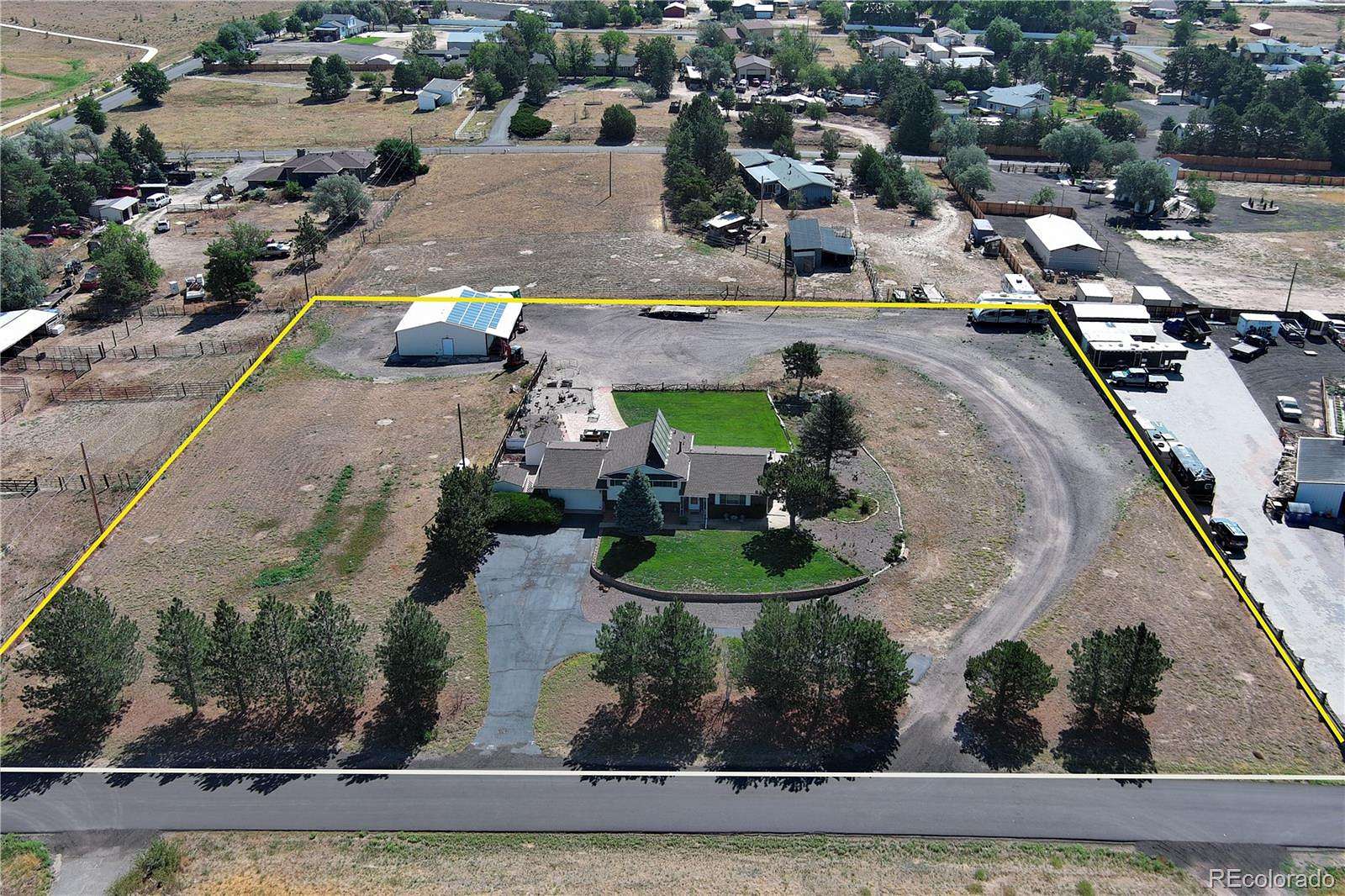 2.23 Acres of Land with Home for Sale in Aurora, Colorado