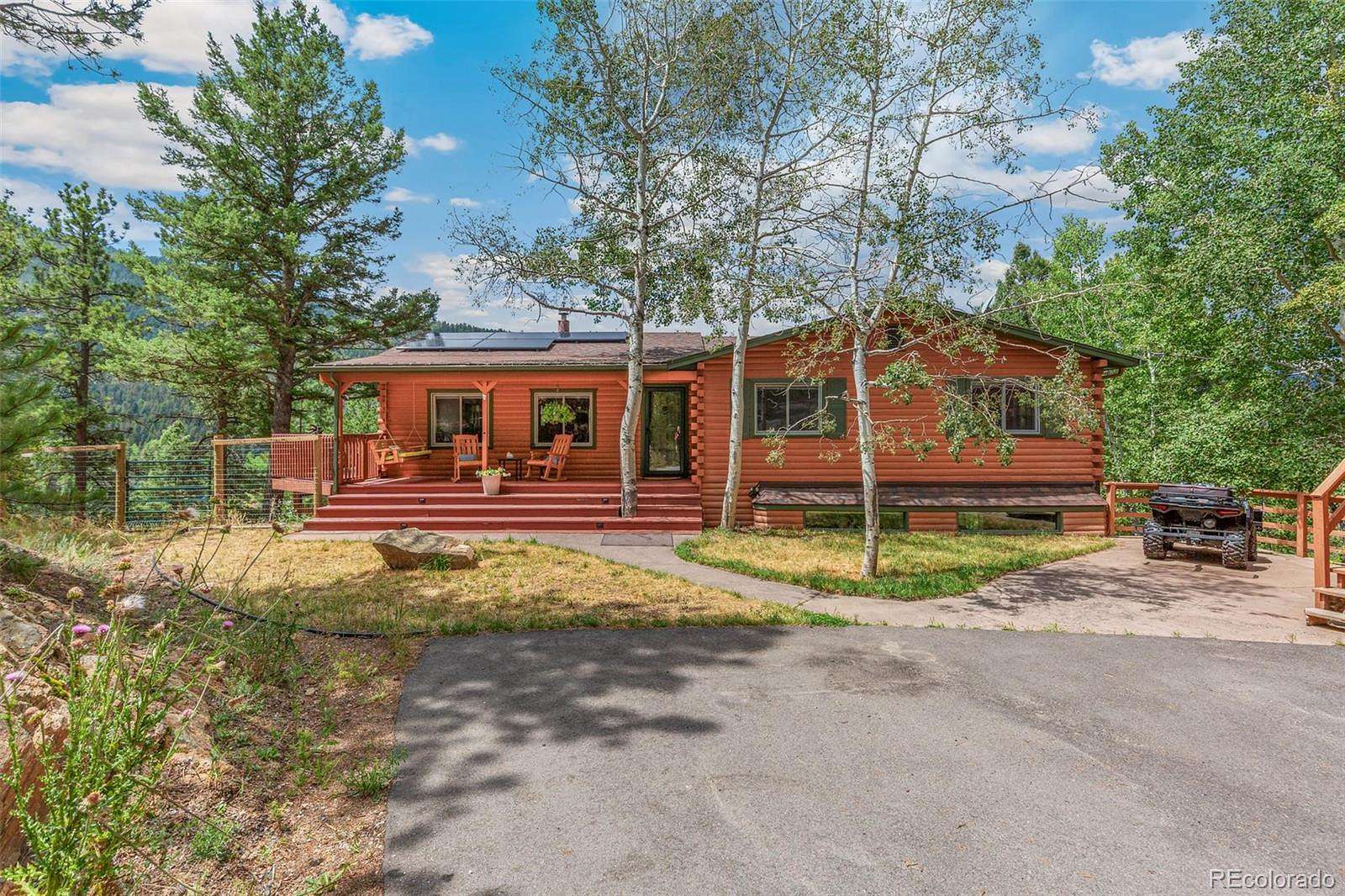 5 Acres of Land with Home for Sale in Conifer, Colorado