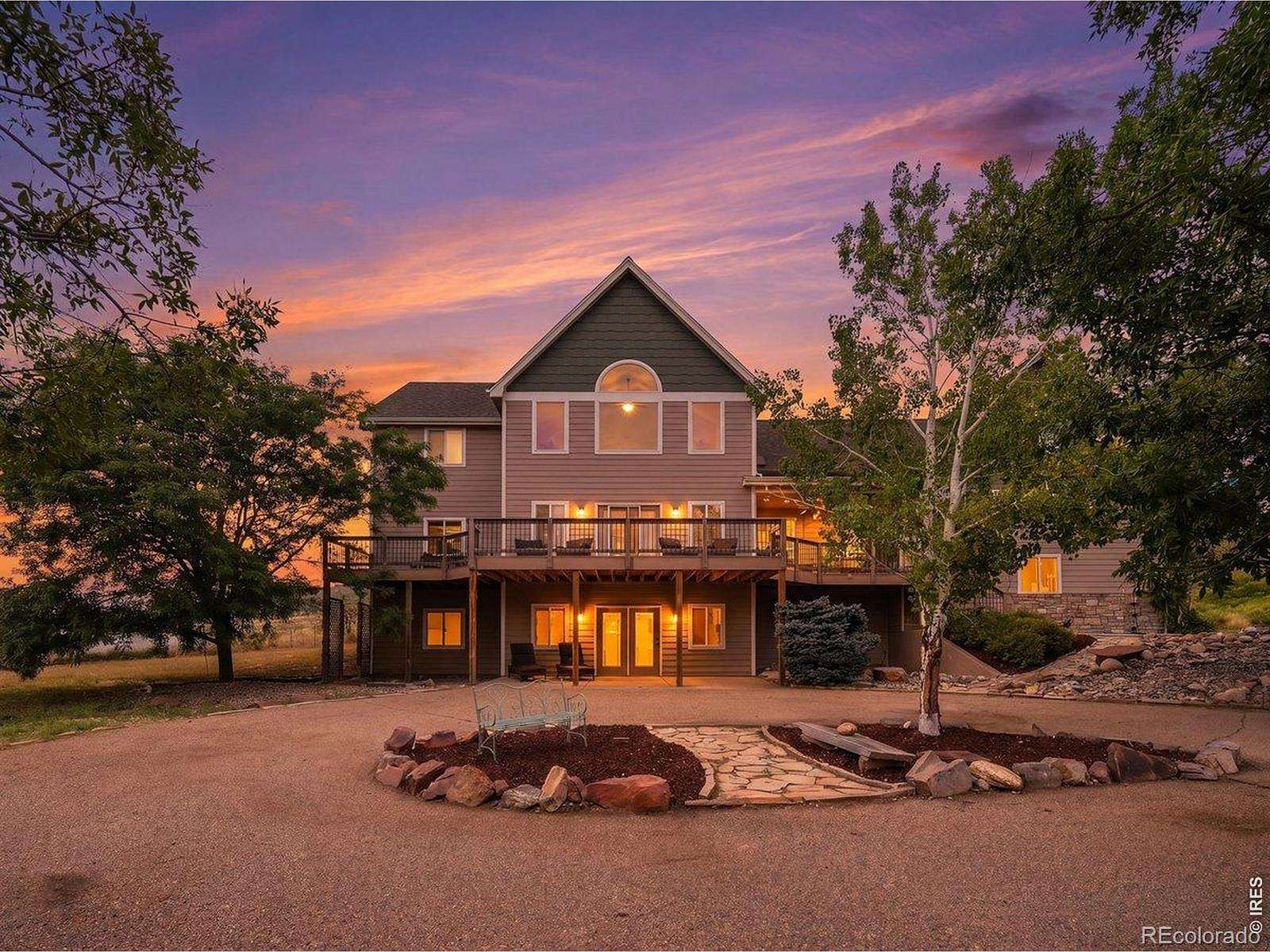 4.46 Acres of Land with Home for Sale in Loveland, Colorado