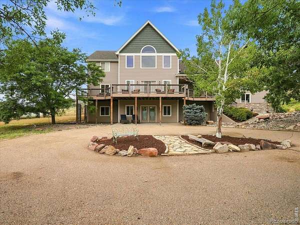 4.46 Acres of Land with Home for Sale in Loveland, Colorado
