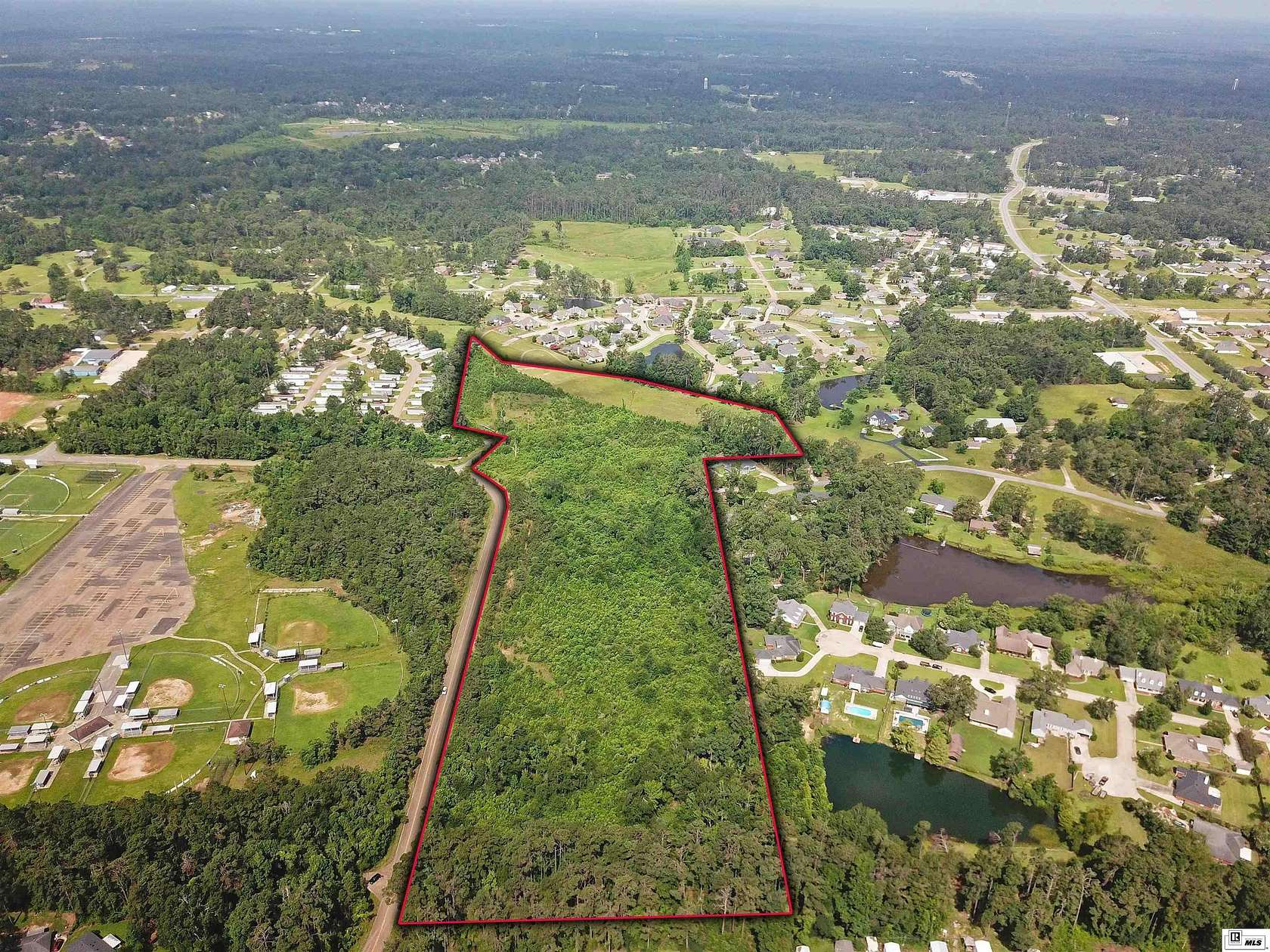 23 Acres of Recreational & Residential Land for Sale in West Monroe, Louisiana